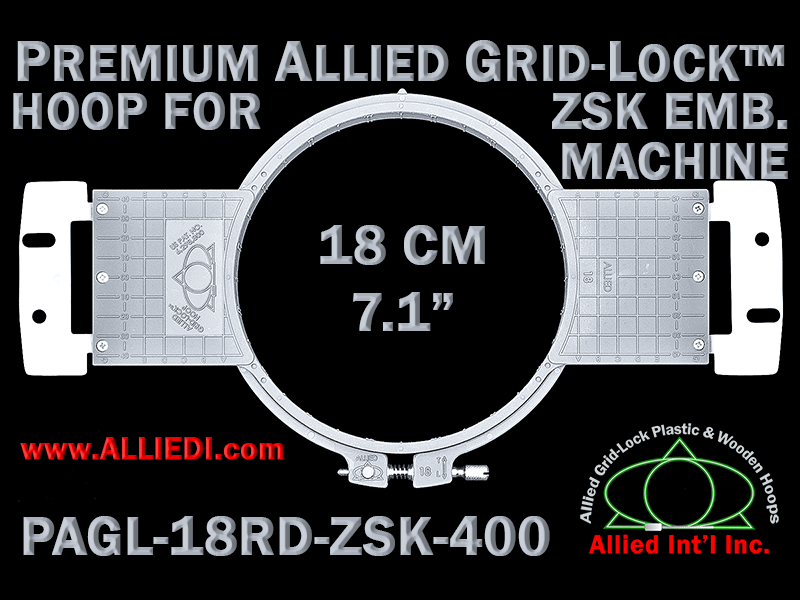 EMB 6.7" ZSK Round Hoop-400mm Field-18 Centimeter