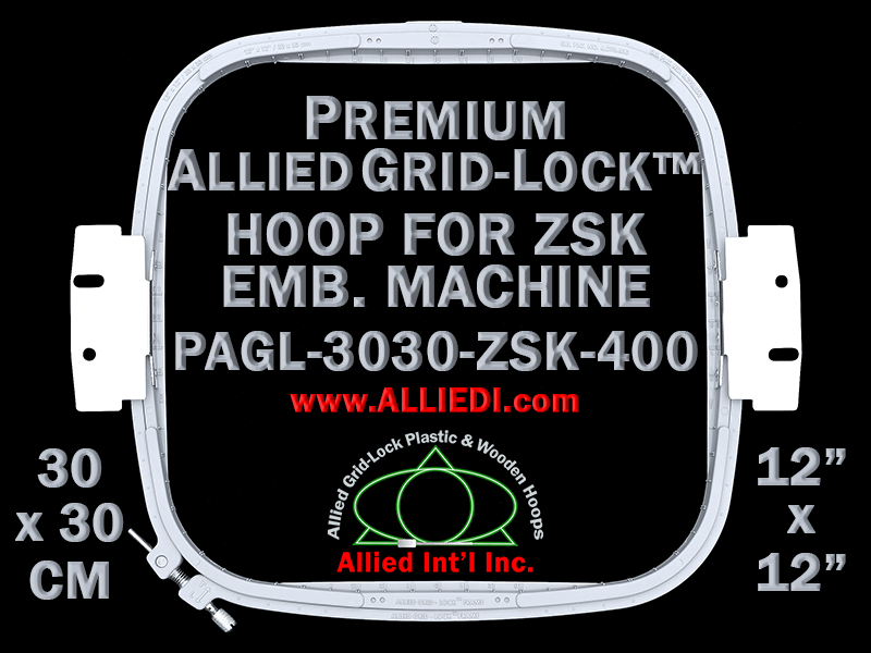 EMB PAGL-3030-ZSK-400 12x12 Plastic Hoops 469-010-962