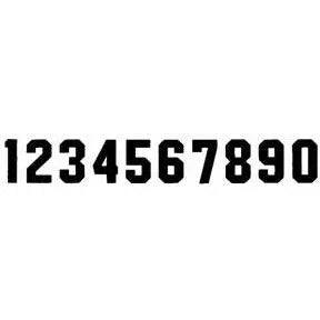 6" Regular Stencil #5         6005