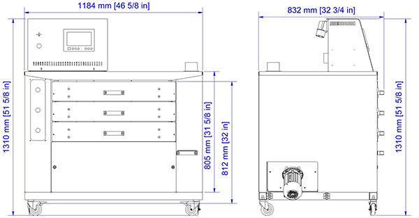 Cavazzuti DIDO 3 Drawer Dryer 230v