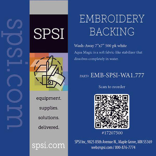 Wash Away 1.7oz 7" x 7" 500 Pack (White) - SPSI Inc.