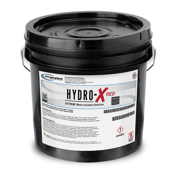 Chromaline Hydro-X Red Photopolymer Emulsion - 1 Gallon