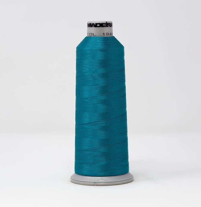 Madeira Polyneon 1846 Dark Teal Embroidery Thread 5500 Yards