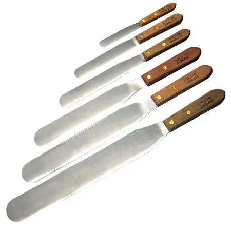 Metal Spatula Wooden Handle-Length 14"