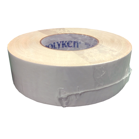 White Cloth Tape 2" x 60yd Roll Solvent Resistant